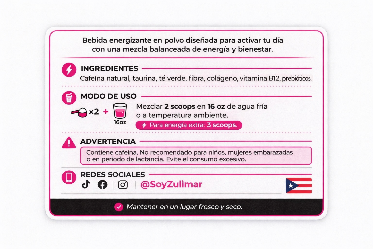 Super Té | Energía Natural y Enfoque Diario en Polvo