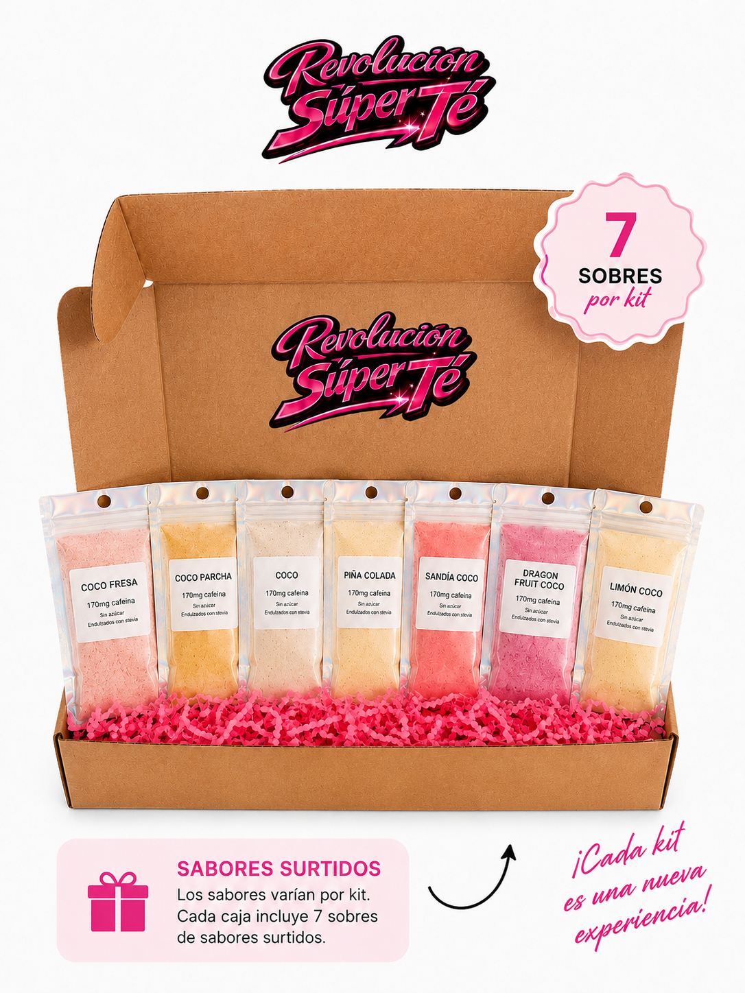 COCO ENERGY COLLECTION (7 sobres)