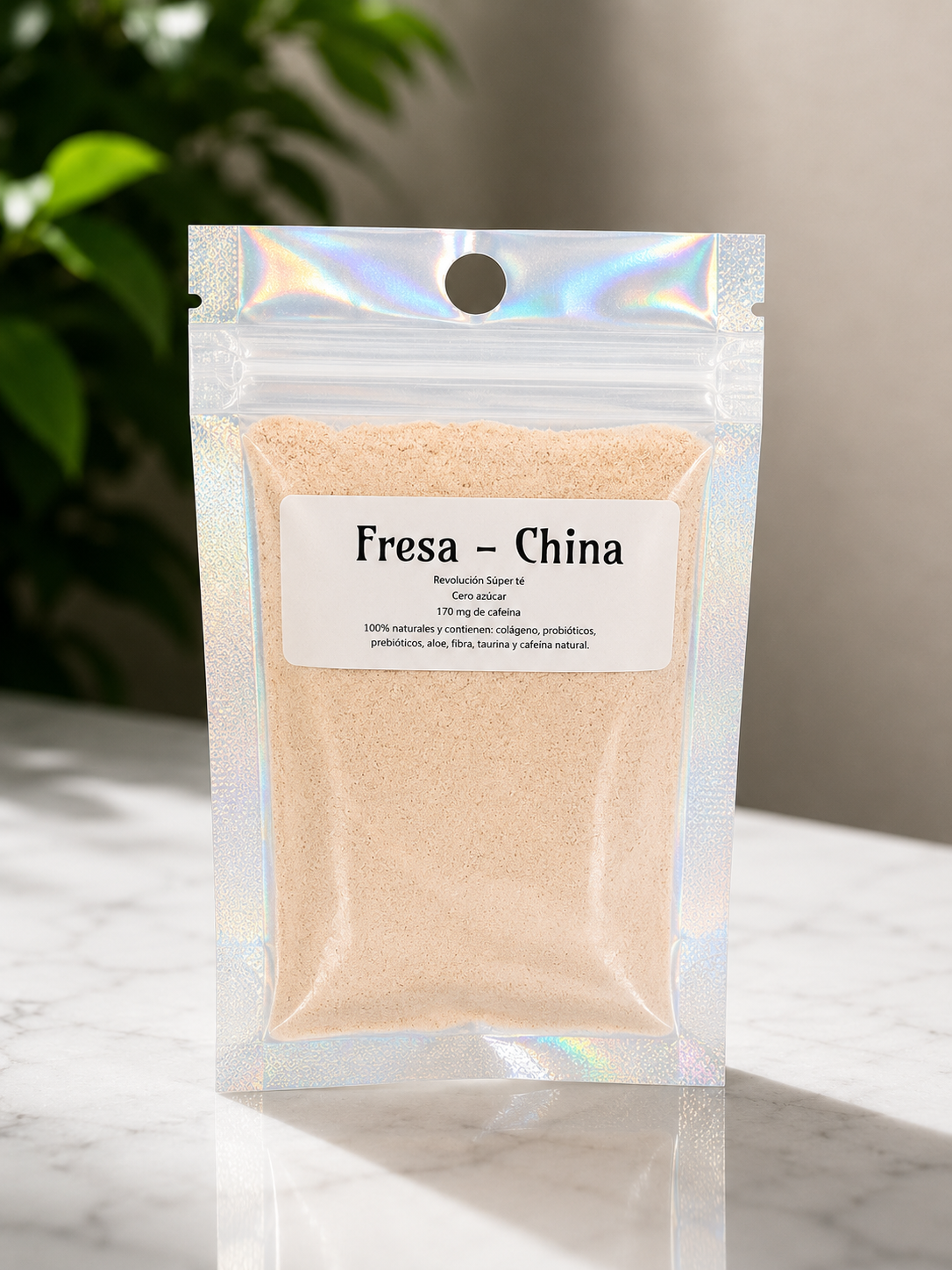Naranja-fresa (porción individual)