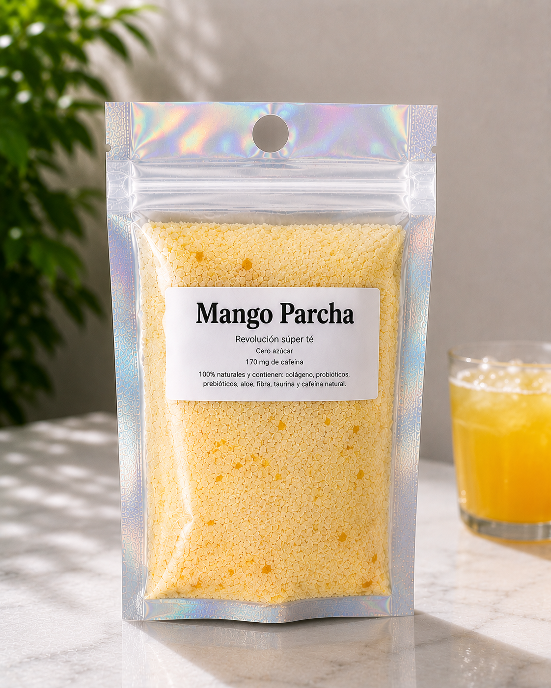 Mango-parcha (porción individual)