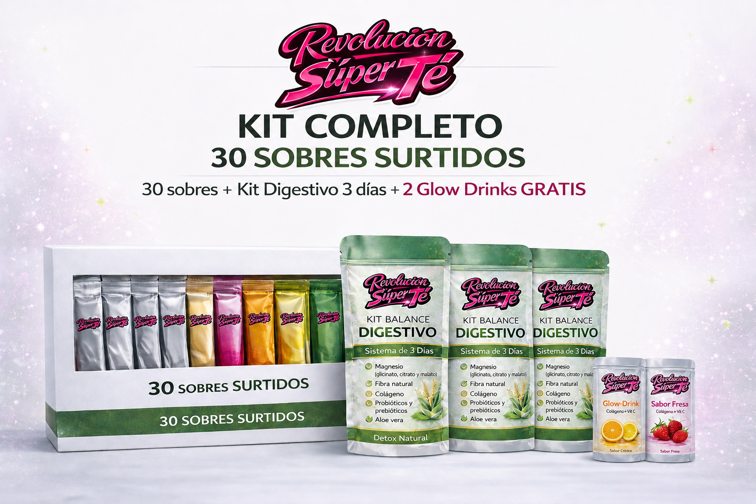 KIT 30 DÍAS- sabores surtidos