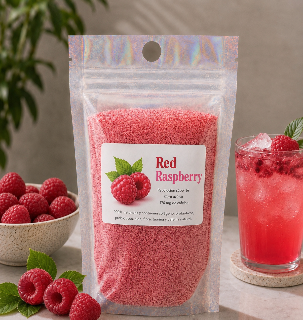 Red Raspberry (porción individual)