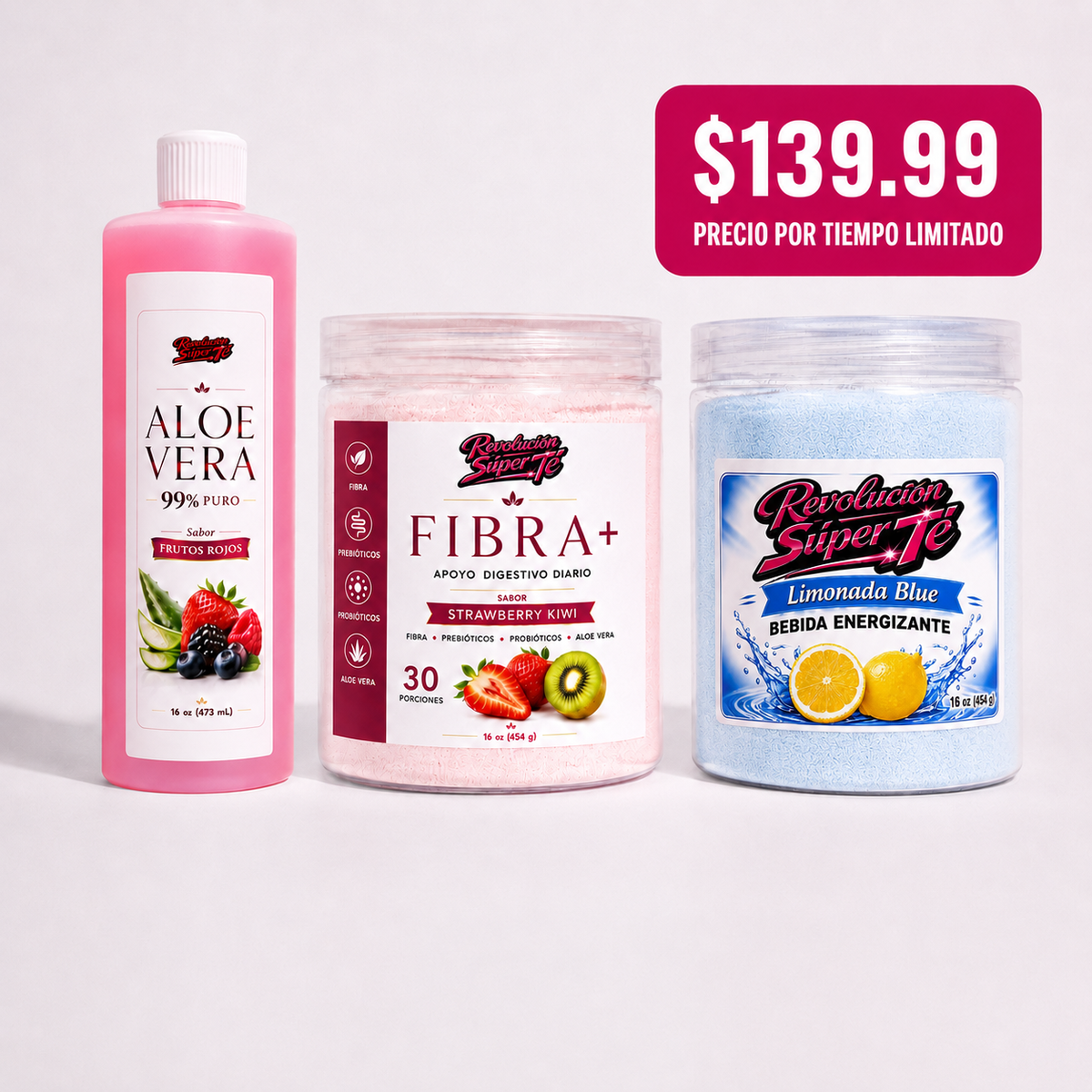 KIT REVOLUCIÓN (precio especial) LIMONADA BLUE